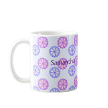 Lila och Blåa blommor