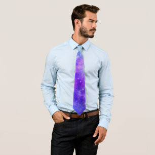 Lila och Blue Galaxy Space Abstrakt Slips