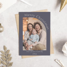 Lila och Cream Modern Arch Photo jul