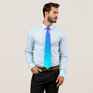 lila och cyangradient linjer rand slips