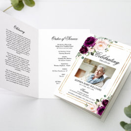 Lila och  fotominnesprogram kort