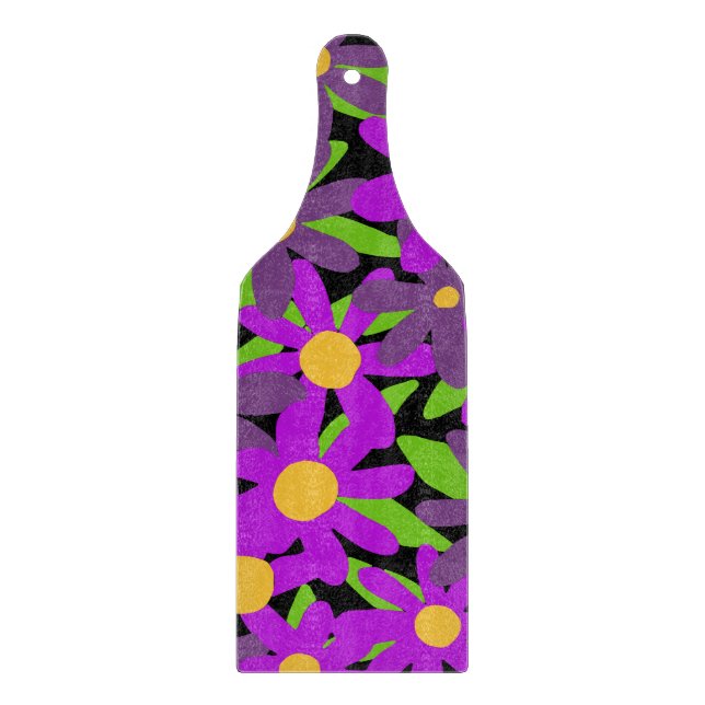 Lila och grönt av blommor (Framsidan)