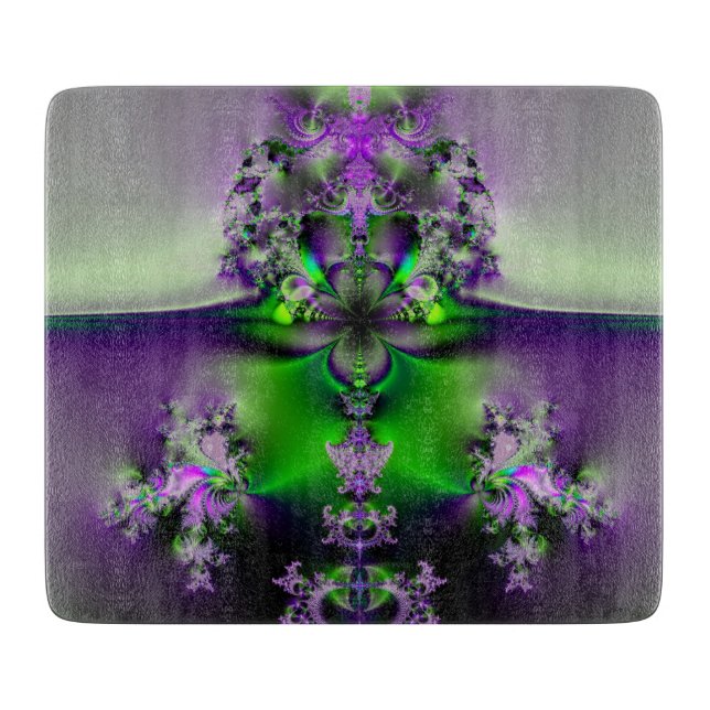 Lila- och grönthärlighetFractal (Framsidan)