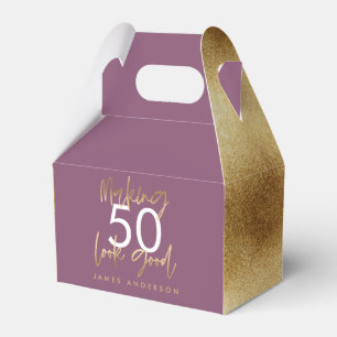 lila och guld, enkel elegant, modern favoritruta presentaskar