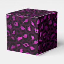 Lila och Guld Leopardy Design 5