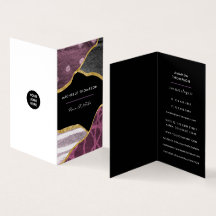 Lila och Guld Linen Fabric Affärskort