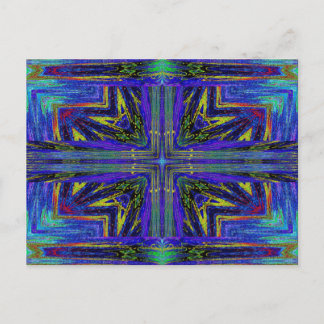 LILA OCH GULD NASMA 11 VYKORT