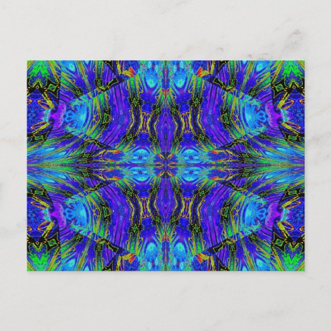 LILA OCH GULD NASMA 2 VYKORT (Framsida)