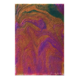 Lila och Guld O My Fototryck