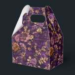 Lila och Guld Rosor Presentaskar<br><div class="desc">Lila och Guld Rosor Fördelningslådor</div>