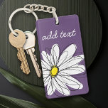 Lila och Gult Anpassningsbar för vimatisk Daisy<br><div class="desc">En namn,  ett monogram eller en annan anpassningsbar biet. Om du vill flytta runt bilden klickar du på knappen Anpassa för att göra ändringar.</div>