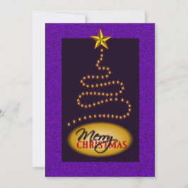 Lila och inbjudan till Guld-partiet Inbjudan