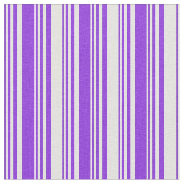 Lila och lätt cyan-Färgad, lind/stripe Mönster Tyg (Närbild)