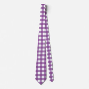 Lila och Light Lila Gingham Slips