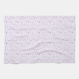 Lila och Lilac Speckled Kökshandduk