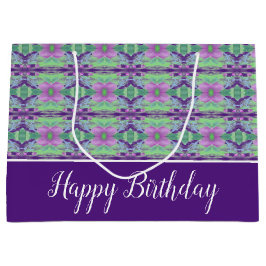 Lila och Mauve Blommigt