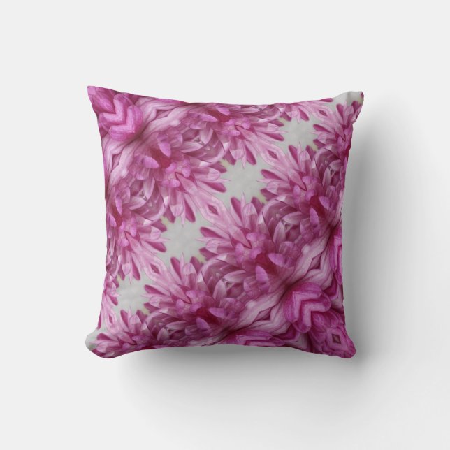 Lila och Mauve Dekorativ kudde (Framsida)