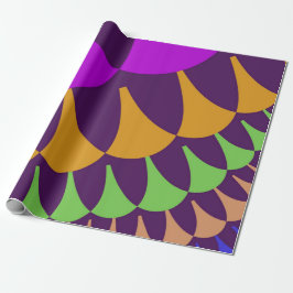 Lila och Orange Presentpapper