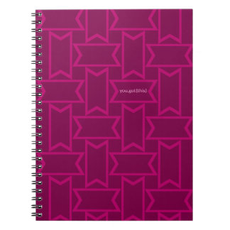 Lila och Pinks for Women in Tech Anteckningsbok