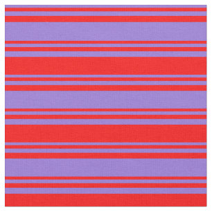 Lila och röd Färgad, länkad/stripe Mönster Tyg