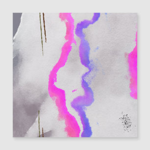 Lila och Rosa Abstrakt för vattenfärg