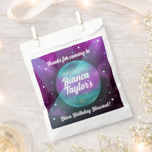 Lila och Rosa av Disco Blowout Födelsedagsfest