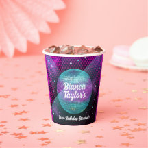 Lila och Rosa av Disco Blowout Födelsedagsfest