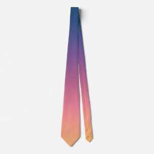 Lila och Rosa av solnedtonad gradient Pastel Slips