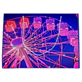 Lila och rosa Ferris-hjul