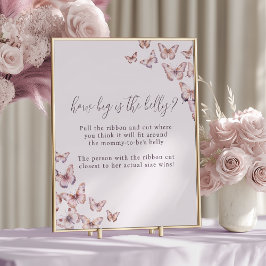 Lila- och Rosa-fjäril Hur stort är segmentet? Poster