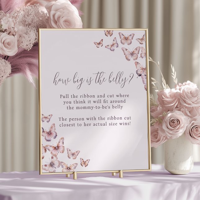 Lila- och Rosa-fjäril Hur stort är segmentet? Poster (Skapare uppladdad)