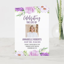 Lila- och Rosa Flowers Design