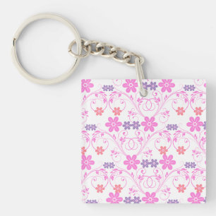 Lila och Rosa Modern Blommigt