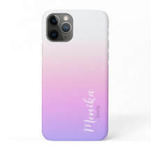 Lila och rosa ombre-design