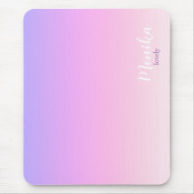Lila och rosa ombre-design iPad air-fodral