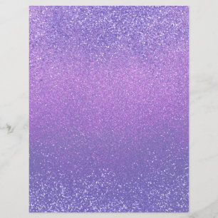 Lila och Rosa Ombre Shimmer Scrapbook Papper