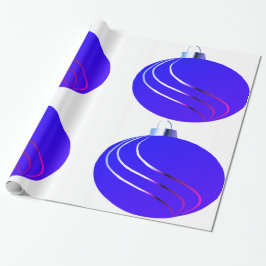 Lila och Rosa Ornaments Svällning Papper Presentpapper