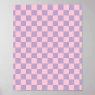 Lila och Rosa Poster