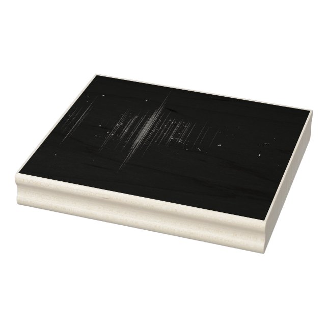 lila och svart bakgrund med linjer och stjärnor stämpel (Stämpel)