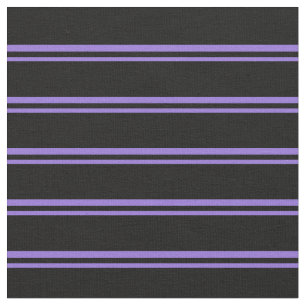 Lila och Svartvit/stripe Mönster Tyg