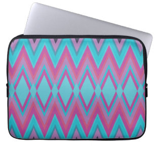 Lila och vattenlevande växter laptop sleeve