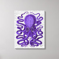 Lila Octopus