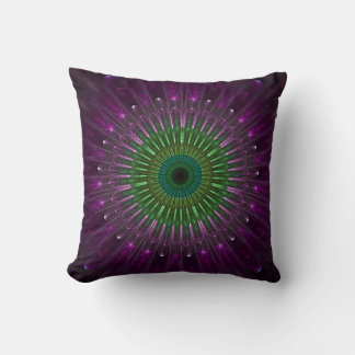 Lila Öga Fractal Pillow Kudde
