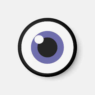 LILA ÖGA MAGNET