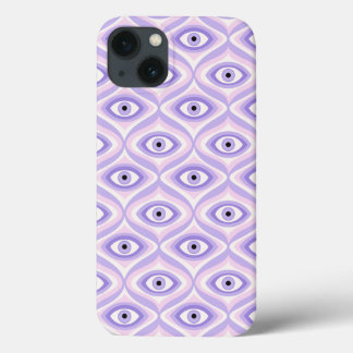Lila Öga Mönster - Trippy Pastel Goth