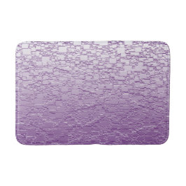 Lila Ombre Geometric Tile Abstract Design Badrumsmatta