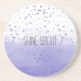 Lila Ombre Stars Underlägg