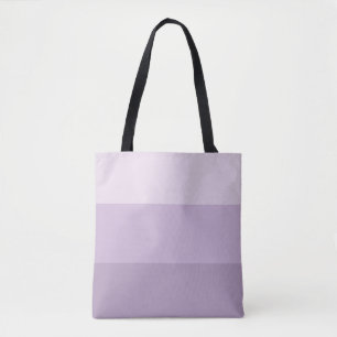 Lila Ombre Stripe Tygkasse