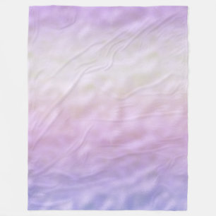 Lila Ombre Unicorn Fleecefilt