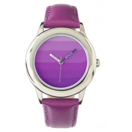 Lila Ombre Wrist Watch Armbandsur